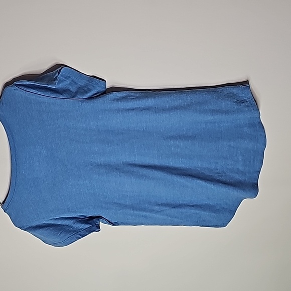 Lucky Brand small blue short sleeve top - Picture 3 of 6